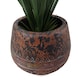 image 5 of 24cm x 30cm Large Zaturn Planter Brown / Black | Brown