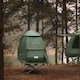 image 4 of SoBuy 1-Person Outdoor Camping Tent with Integrated Bed Frame, Dark Green, 75.9 x 33.8 x 62.9 in, 11.9 kg - OGS32-GR