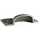 image 2 of Hammer & Tongs Filing Cabinet Drawer Pull with Card Frame - W100mm x H50mm - Raw N/A