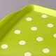 image 9 of Melamine Dotty Sandwich Tray Grey