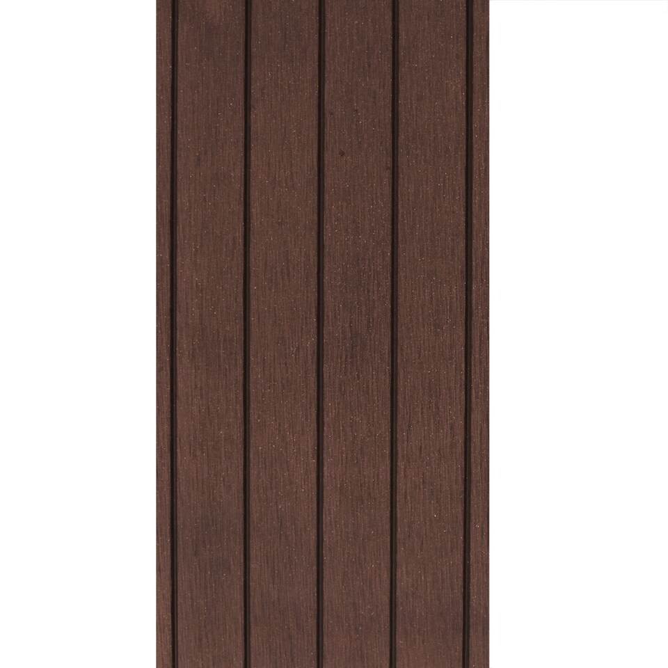 image 1 of Composite Decking Boards x 5 – Conker Brown