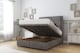 image 2 of Sloomy Pemberton Slate Naples Ottoman Bed With Mattress With 54" Floor Standing Headboard 5' King