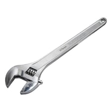 Faithfull Chrome Adjustable Spanner - Multi Colour - 375mm (15in)