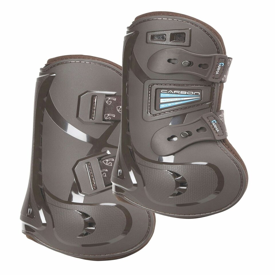 image 1 of Shires Arma Carbon Tendon Boots Black | Full
