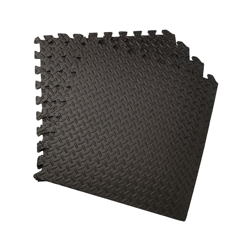 image 1 of Samuel Alexander 4 Piece EVA Foam Floor Protective Tiles / Mats 60x60cm Each