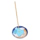 image 1 of Something Different Celestial The Moon Incense Holder - Blue/Beige/White - One Size