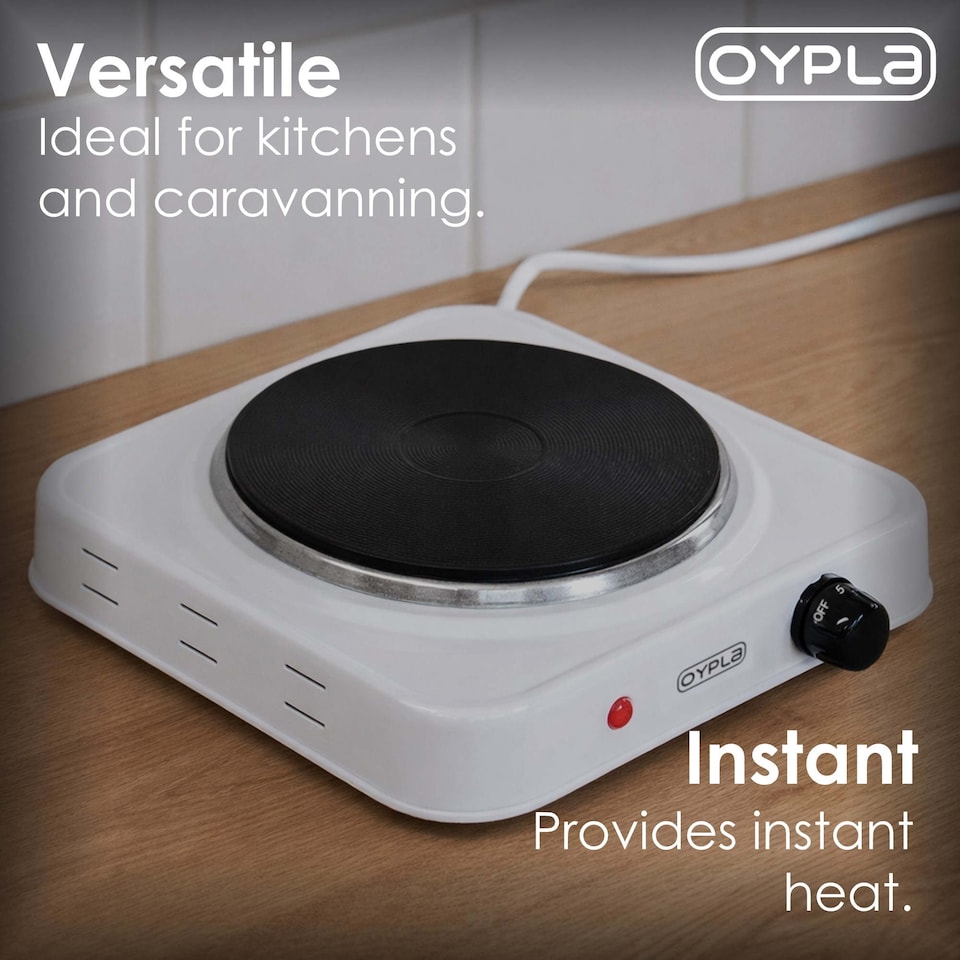 image 1 of 1.5kW Electric Portable Kitchen Hot Plate
