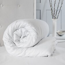4 Season 3 in 1 All Season Duvet (9.0 + 4.5 Tog ) Detachable Soft Touch Microfibre Duvet King White