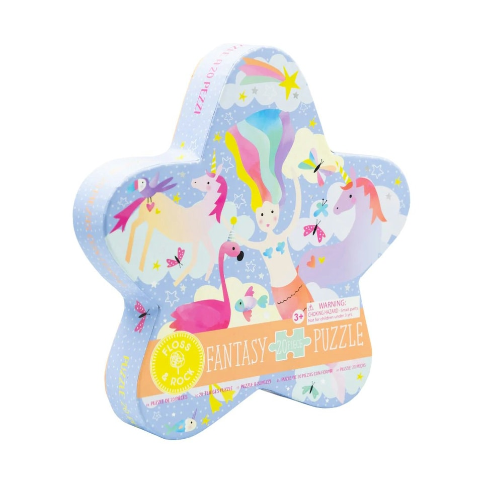 image 1 of Floss & Rock Jigsaw Puzzle 20 Piece - Fantasy