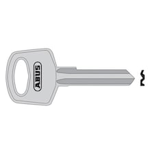 Abus Mechanical 34 Right Hand 6 Pin Key Blank - Multi Colour - One Size