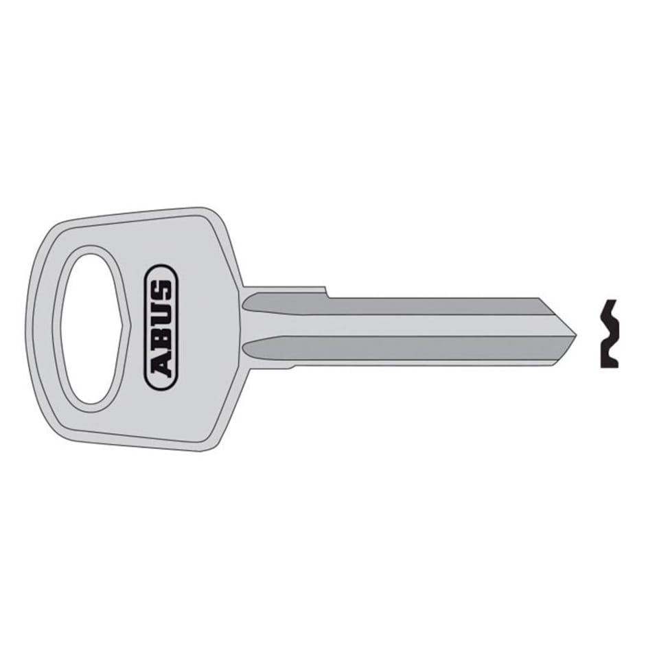 Abus Mechanical 34 Right Hand 6 Pin Key Blank - Multi Colour - One Size