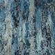 image 2 of Nova Metallic Wallpaper in Blue and Silver Multi