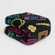 image 1 of OHS Kids Gaming Soft Fleece Sherpa Reverse Over Bed Blanket Throw, Black - 100x120cm