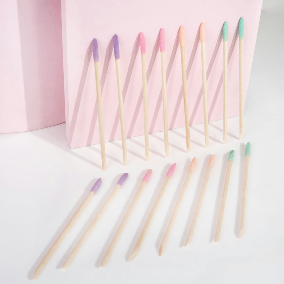 image 1 of Brushworks Cuticle Crystal Sticks - 16 Pack