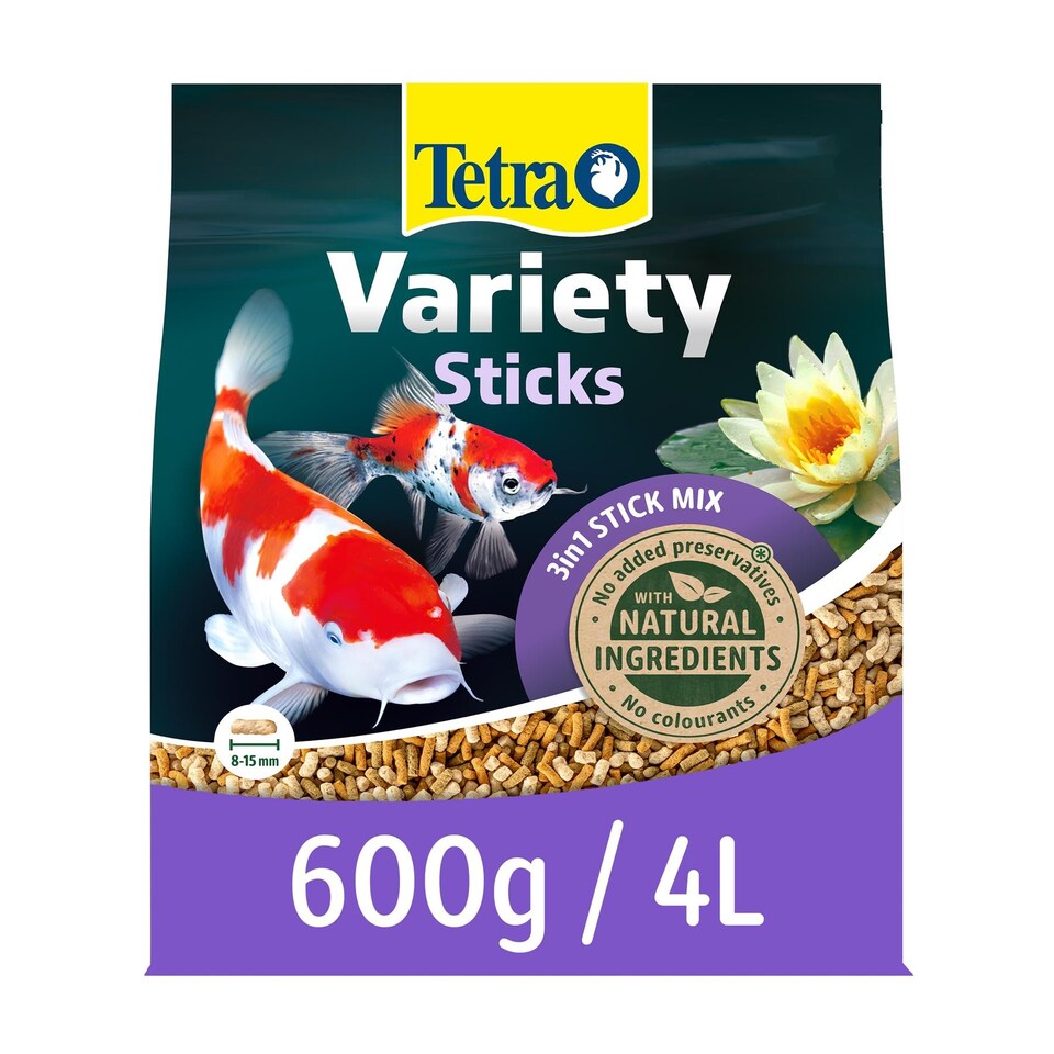 Tetra Variety Sticks 10L Pond Fish Food | Multi