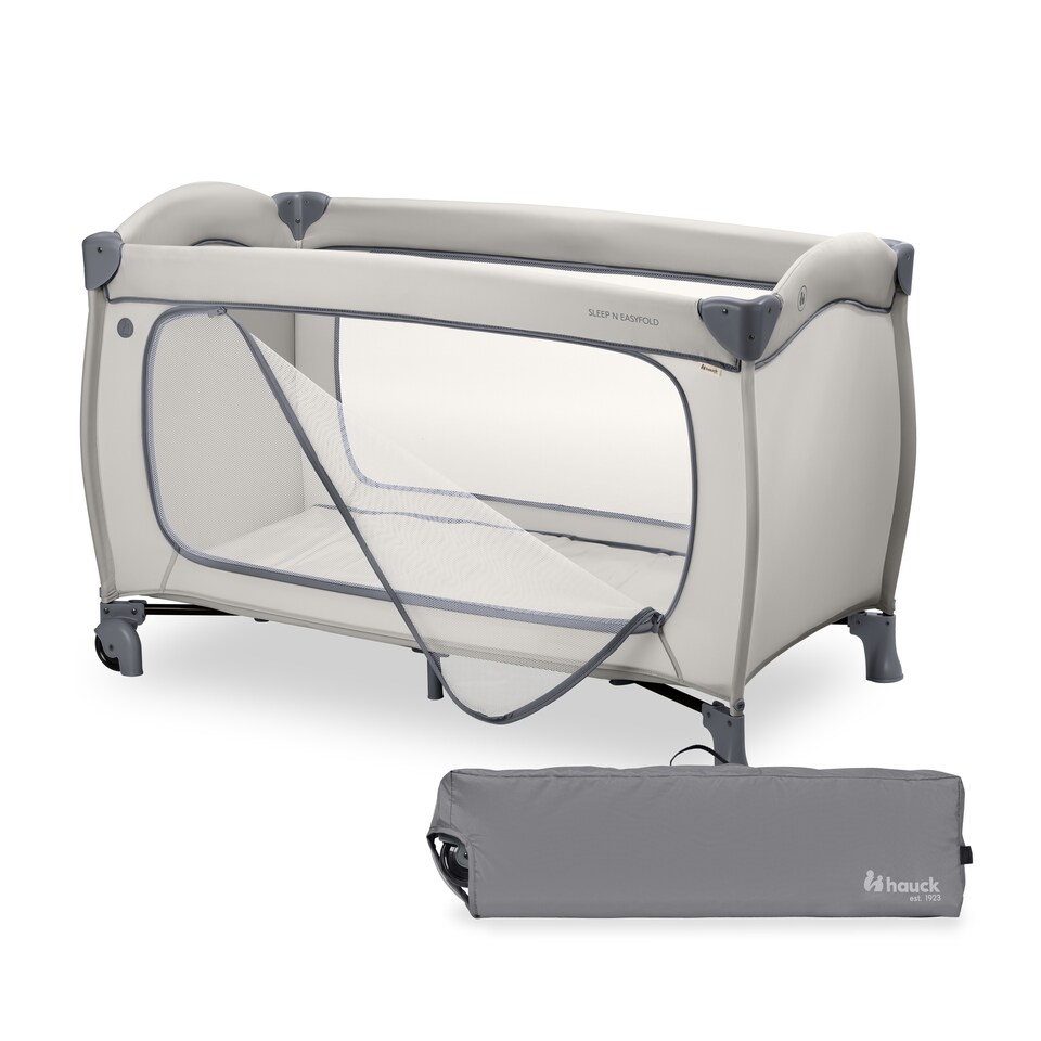 image 1 of hauck Sleep N Easyfold - Dark Grey