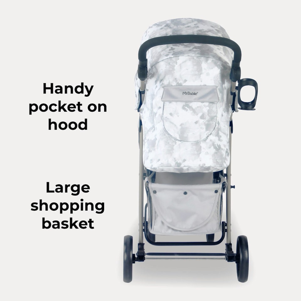image 1 of MB30 Plus Pushchair - Grey Tie Dye