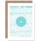 image 1 of Desiderata Mandala Ehrmann Typography Greetings Card