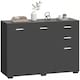 image 1 of HOMCOM Modern Sideboard Kitchen Storage Cabinet