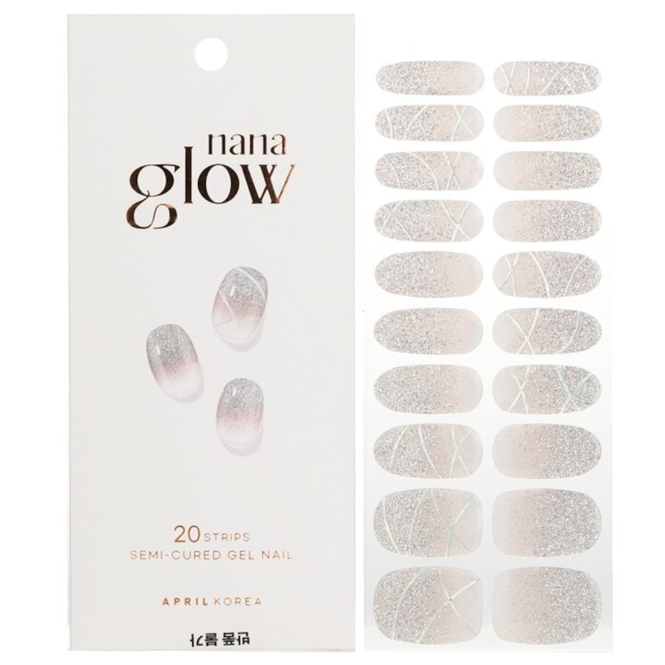 image 1 of Nanaglow Nail Sticker - # Gn18 - 20pcs Multi