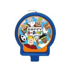 Party Town Birthday Candle 7cm