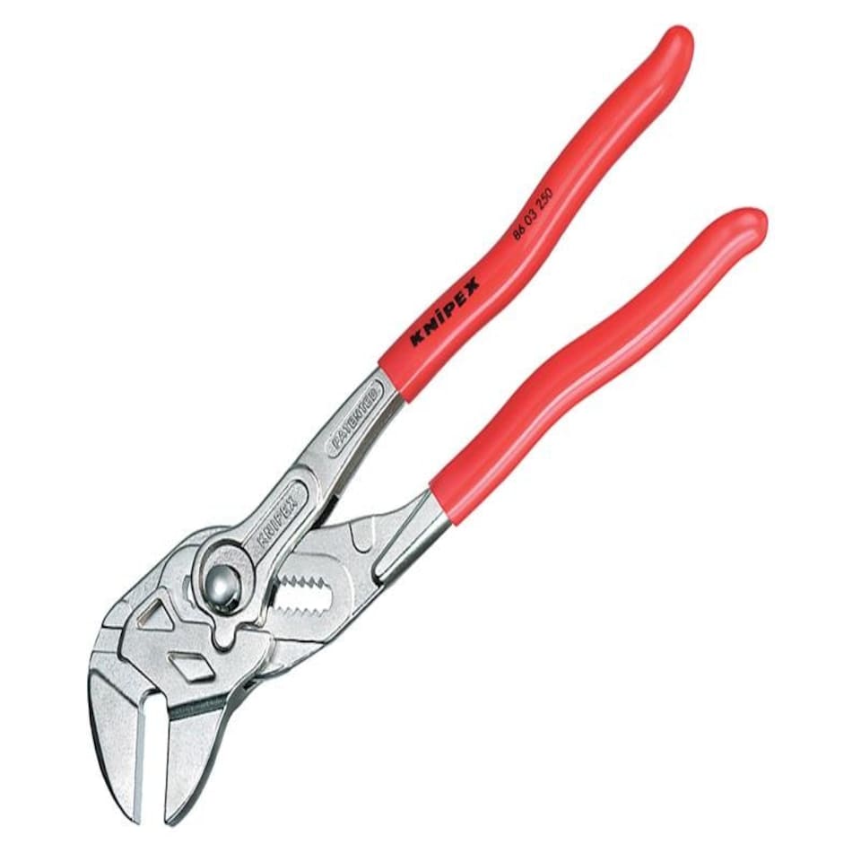 KNIPEX Pliers Wrench Pvc Grip 250Mm - 46Mm Capacity
