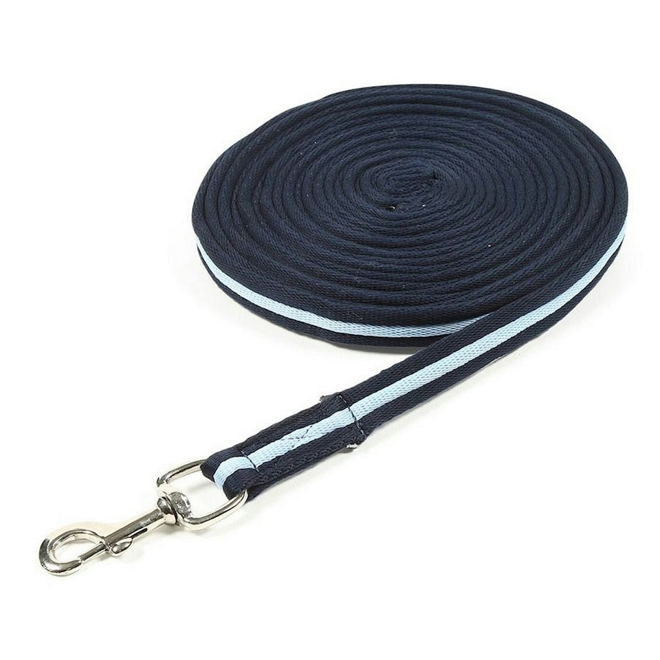 Wessex Web Horse Lunge Line - Navy/Cambridge - 8m