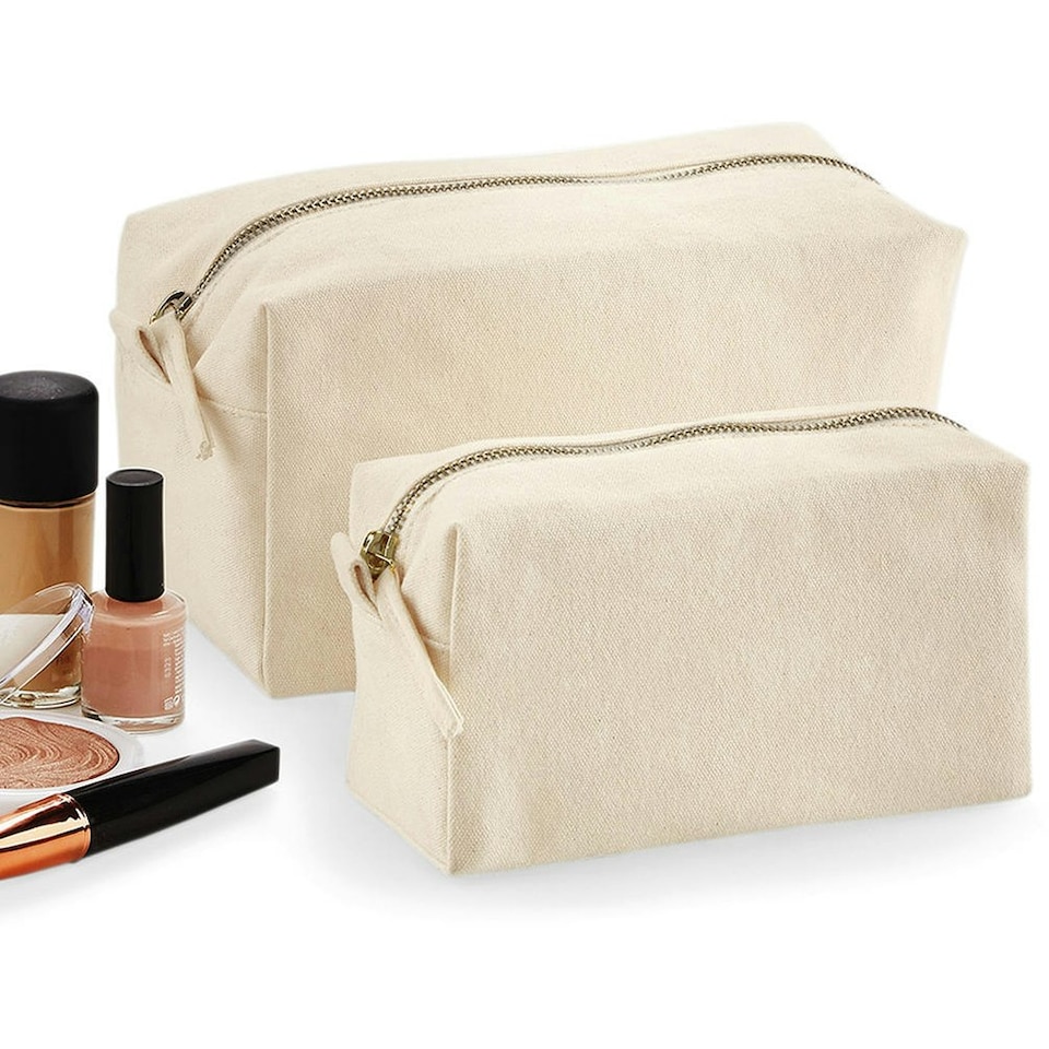 image 1 of Westford Mill Canvas Accessory Case - Natural - L Cream