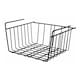 image 1 of Buckingham High End Under Shelf Storage Basket Organising Rack 32.5 cm - Black