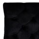 image 5 of Interiors by Premier Black Buttoned Dining Chairs,  Velvet Upholstered Dining Chair, Accent Lounge Chair for Living Room