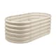 image 1 of Harbour Housewares Rounded Raised Garden Bed - 120cm x 60cm x 45cm - Ivory | Cream | Ivory