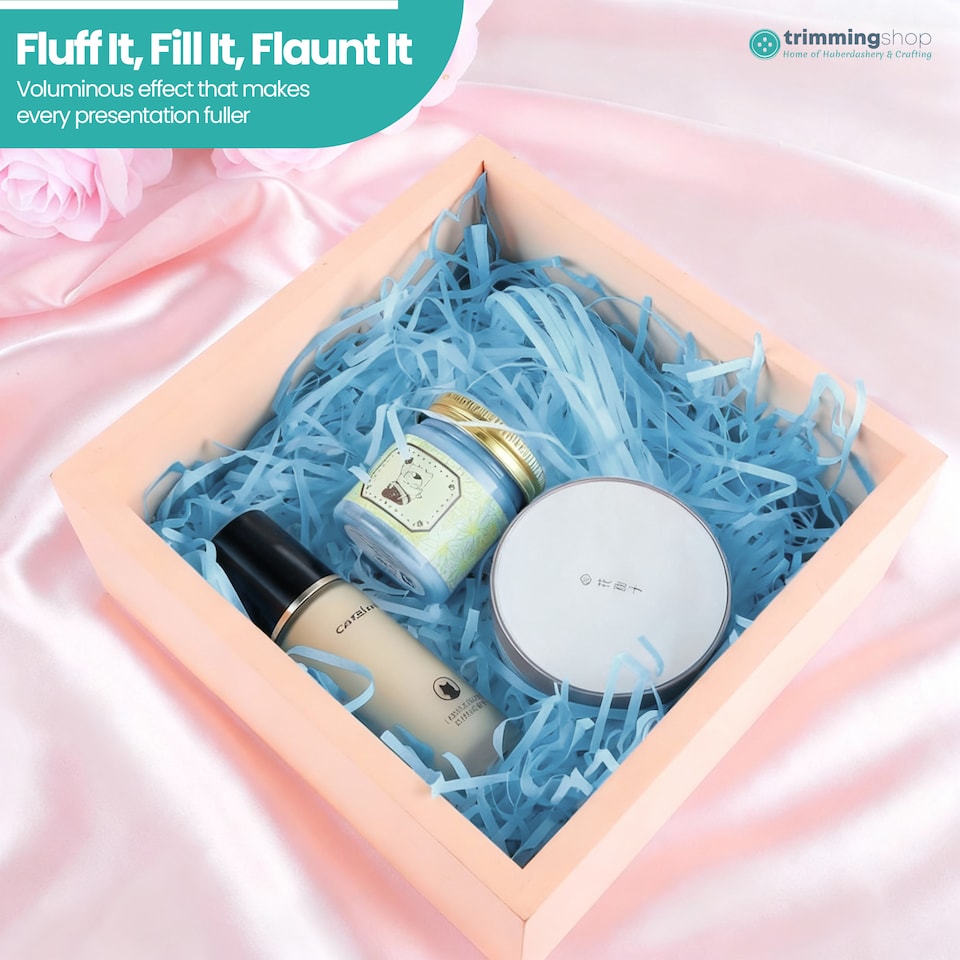 image 1 of Shredded Tissue Paper, Decorative Gift Packaging Hamper Filler - 200G