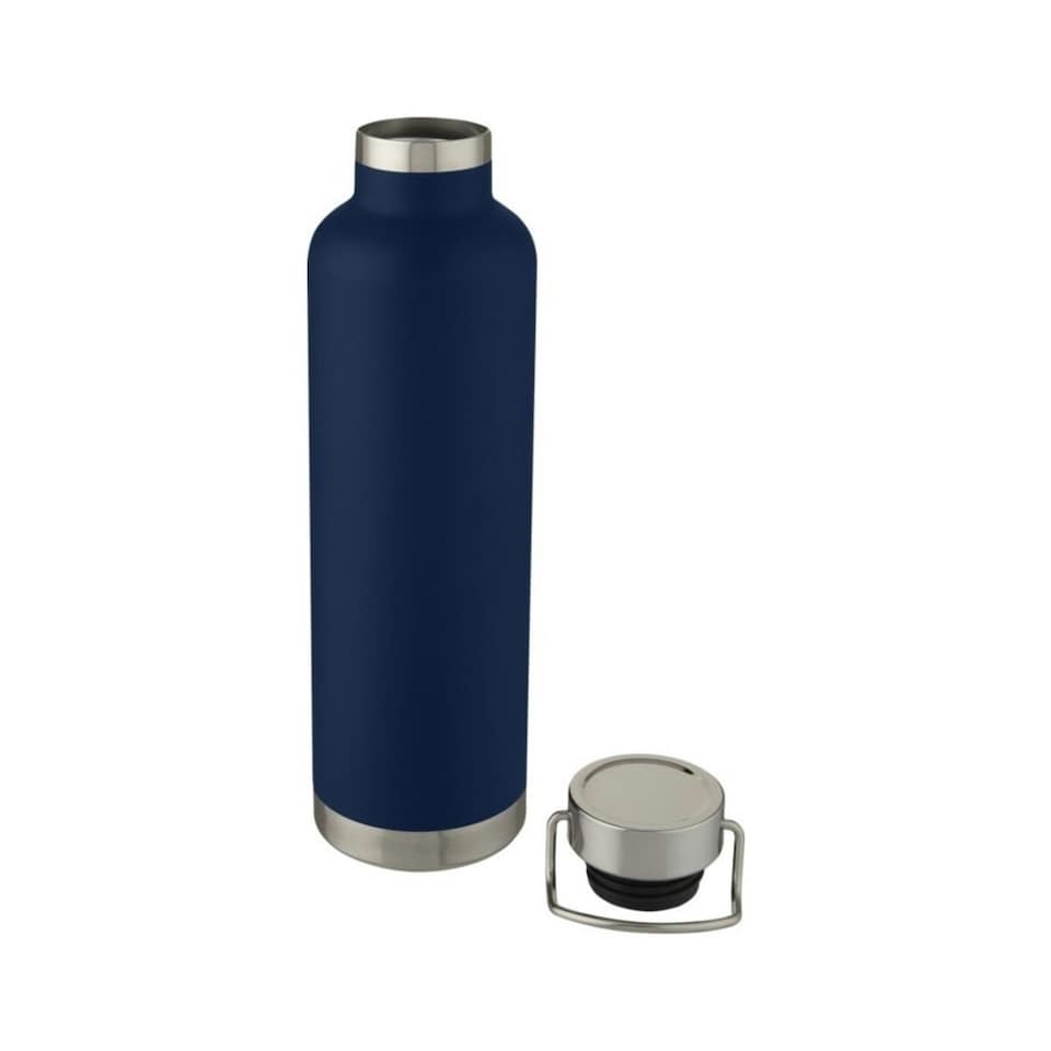 image 1 of Avenue Thor Copper Plated 1L Flask - Dark Blue - One Size