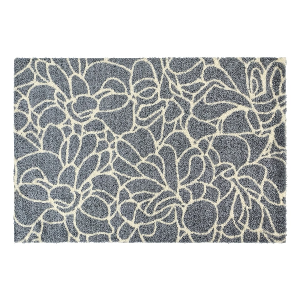 image 1 of JVL Mega Doormat - 50x75cm, Floral