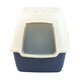 image 2 of KCT Hooded Blue Cat Litter Box | Blue | One Size | 1