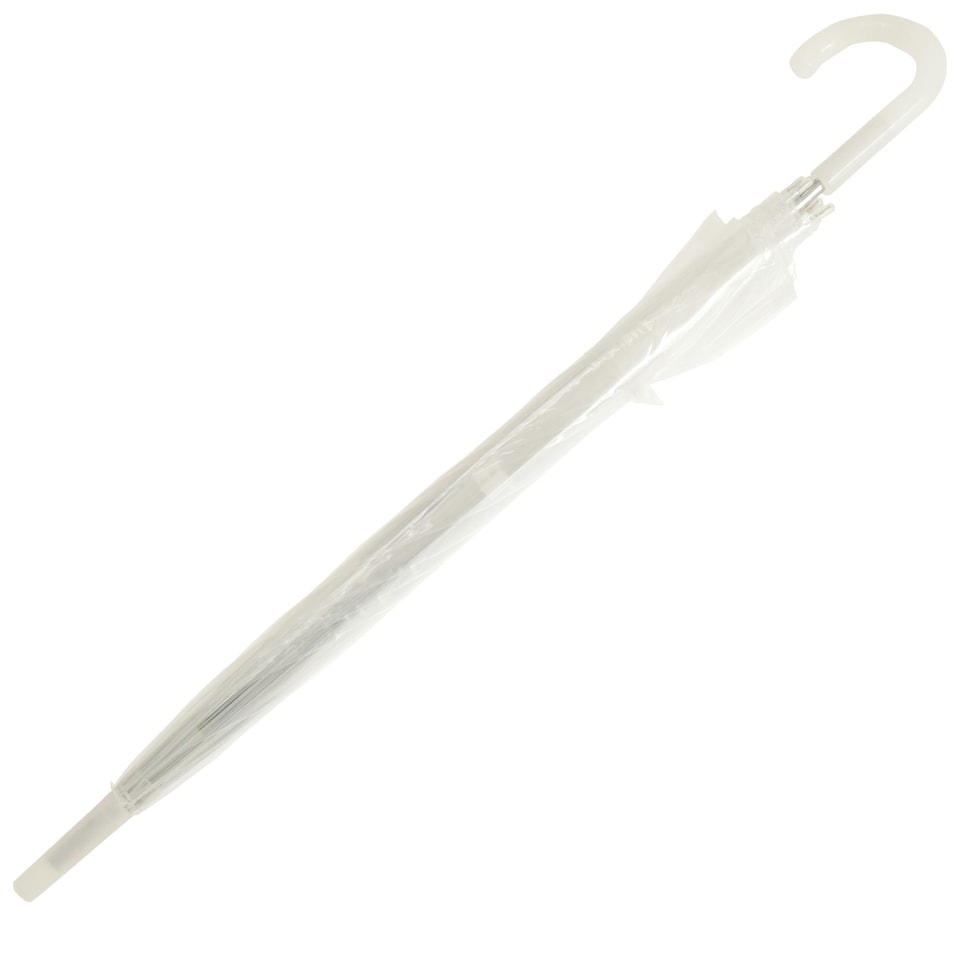 image 1 of X-brella Womens/Ladies Crystal Clear Umbrella - Crystal Clear - 58.5cm