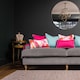 image 3 of Ulster Weavers Cardinal Marbles Cushion Cover LR Cerise