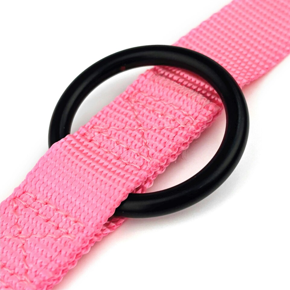 image 1 of HugglePets 10 in 1 Dog Training Lead - 200 x 1.9cm Pink
