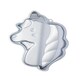 image 1 of KitchenCraft Cake Pan Unicorn Shaped Silver | ONE SIZE