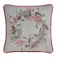 image 2 of D & D Winter Sprigs Filled Cushion Green