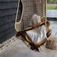 image 4 of Rustic Egyptian Wooden Frame Blanket | Multi