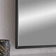 image 4 of Arcus Black Overmantle Mirror Black | H 71cm x W 94 cm x D 1.5cm