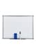 image 1 of Living and Home Magnetic Dry Erase Whiteboard, Wall Mounted, with Pen Tray for Office & Home | White