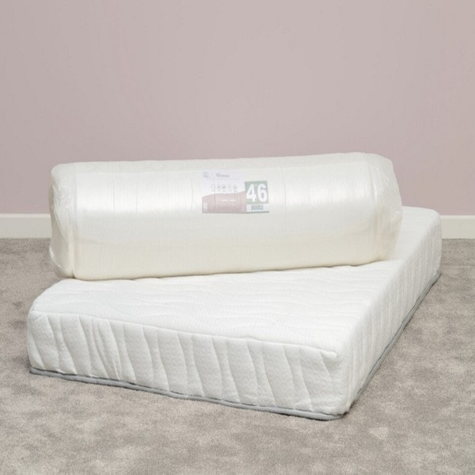 image 1 of Venus 3 Feet Memory Cool Rolled Mattress - L190 x W92 x H21.5 cm - White Fabric White | One Size