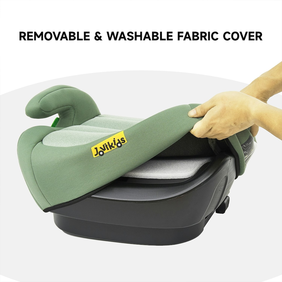 image 1 of JoviKids Ohho Isofix Booster Seat - Green