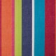 image 1 of Homescapes Pure Cotton Multi Coloured Stripe Fabric 150cm Wide Multi