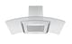 image 4 of Cookology 90cm Stainless Steel Curved Glass Cooker Hood - Energy Rating A