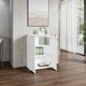 image 3 of Rio Matt White Office Filing Cabinet - Lockable Storage White