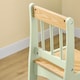image 8 of SoBuy Kids Desk and Chair Set with 2 Shelves & Paper Roll Holder, Green, 31.4x19.6x25.9 in, 15.3 kg - KMB60-GR