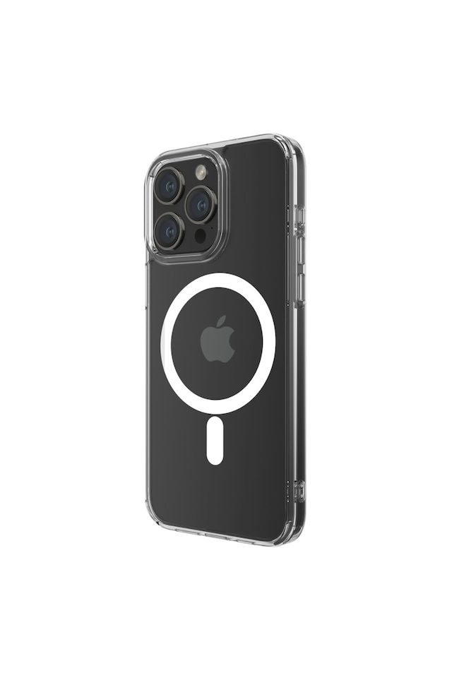 image 1 of QDOS Hybrid Force + Snap (MagSafe) Case for iPhone 15 Pro Max - Clear | Clear